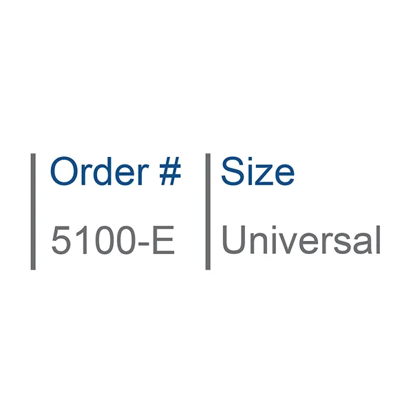 Deluxe Shoulder Abduction System size chart