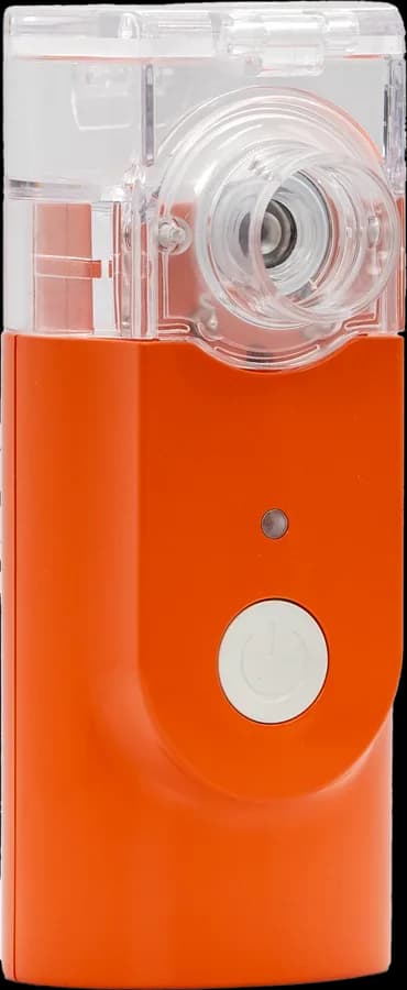 Orange adult portable nebulizer